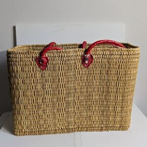 Misa Large Jane Box Basket Tote Bag